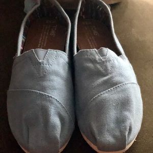 Toms skyblue womens loafers shoes